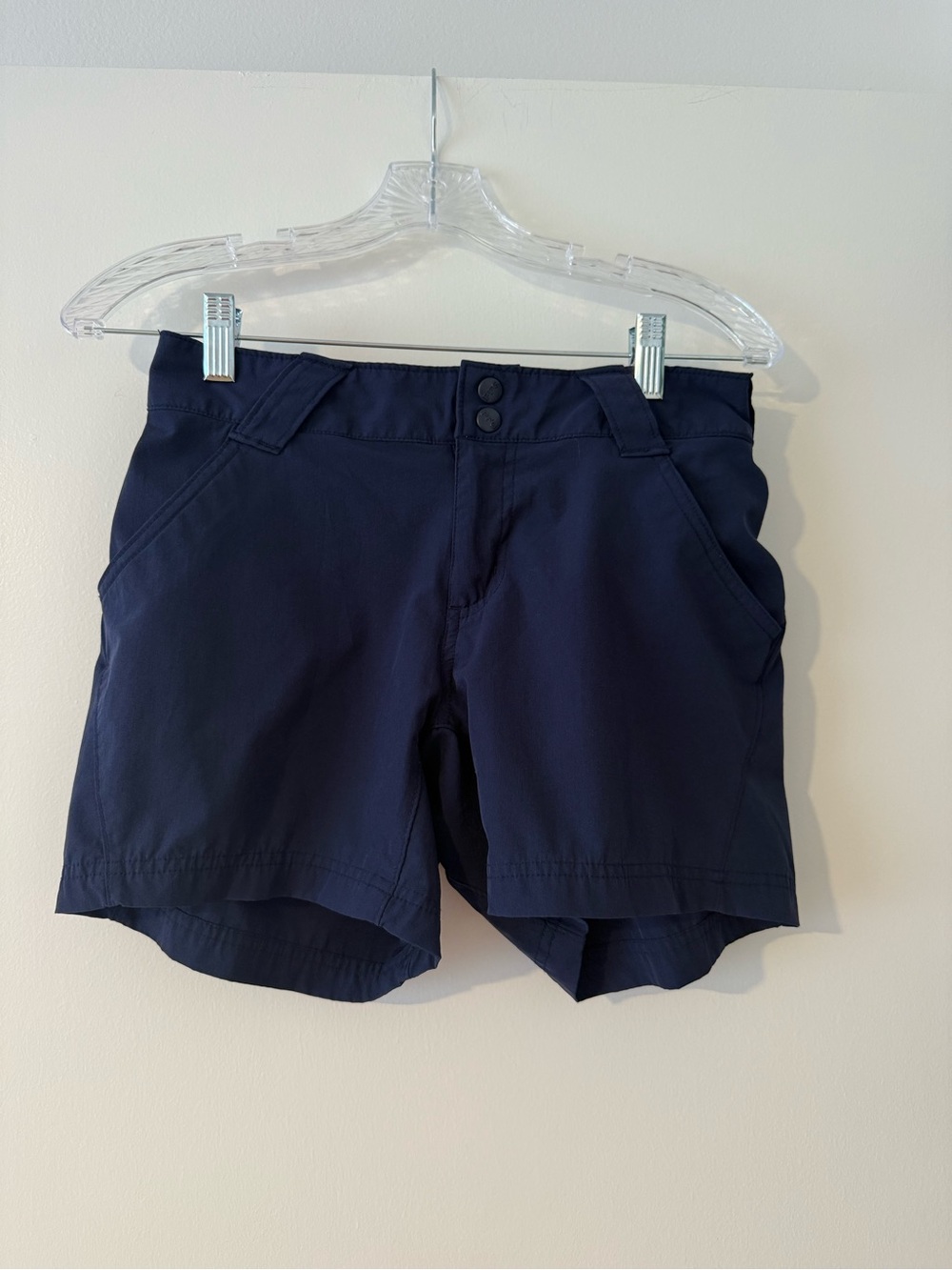 Columbia PFG Women’s Navy Performance Fishing Shorts Size 4